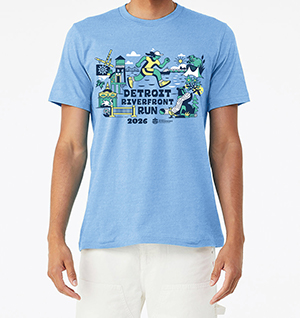2026 Detroit Riverfront Run Shirt